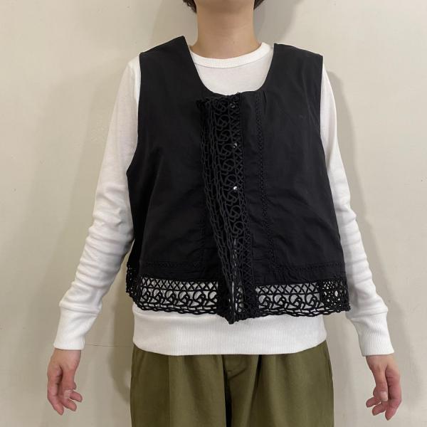 キャンブリック×レース　2wayレースベスト