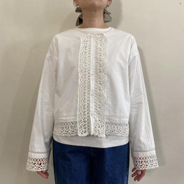 キャンブリック×レース　レースジャケット