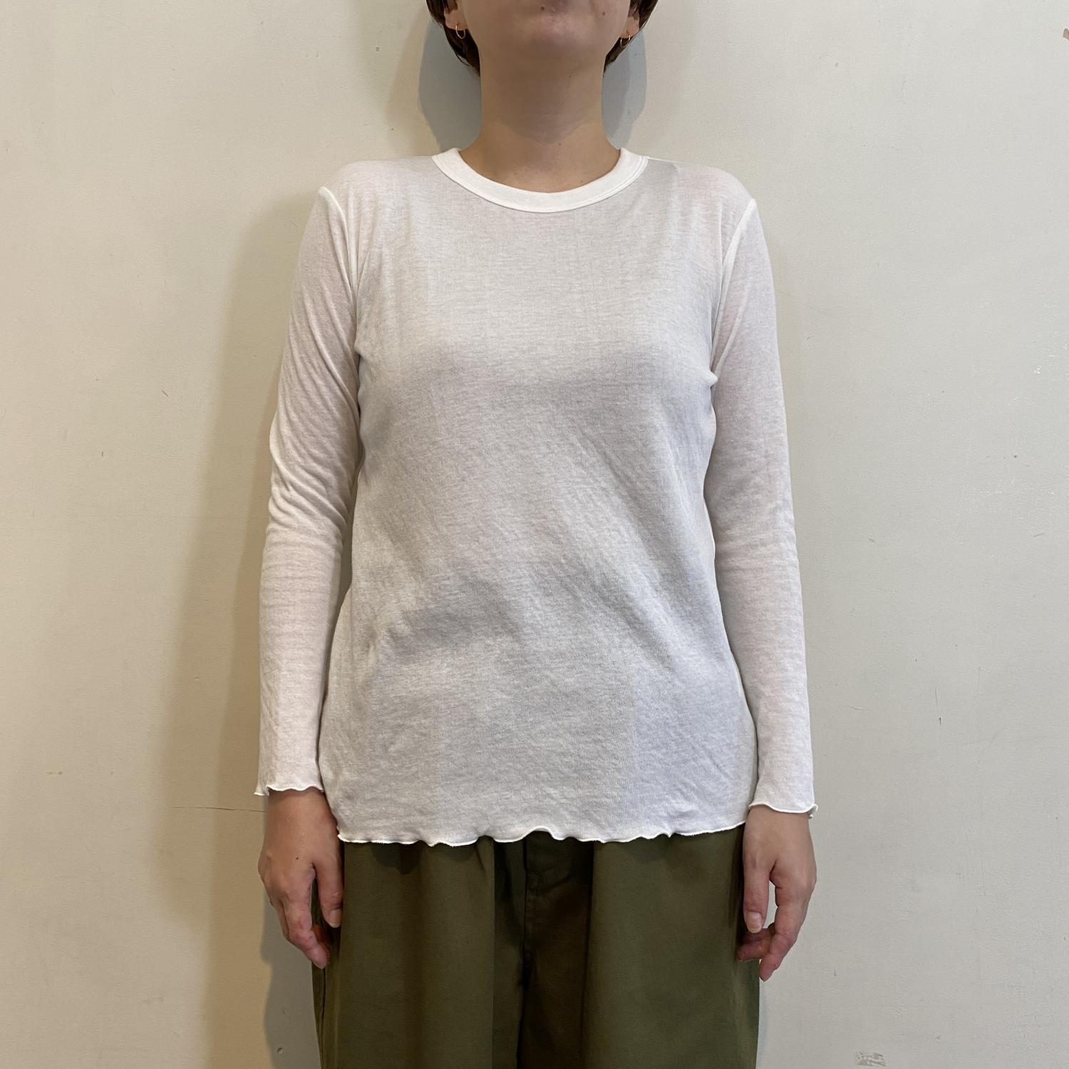 スーピマ接結 クルーネック